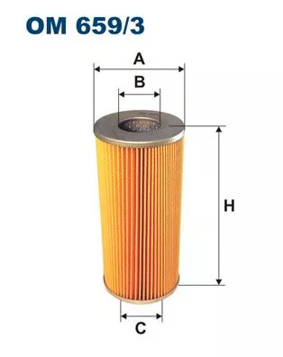 Ölfilter FILTRON OM 659/3)