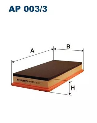 Luftfilter FILTRON AP 003/3)