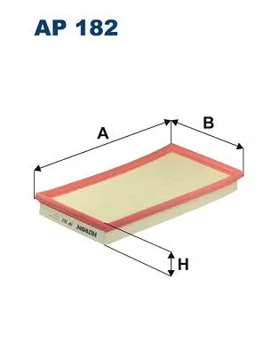 Air Filter FILTRON AP 182)