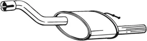 Rear Muffler  154-373)