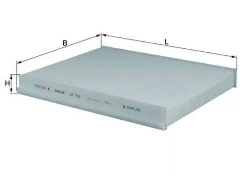 Kabinenluftfilter KNECHT LA 153)
