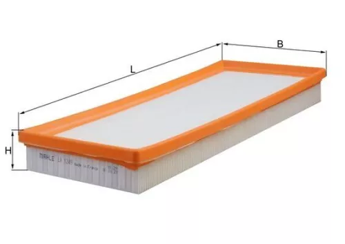 Luftfilter KNECHT LX 1249)