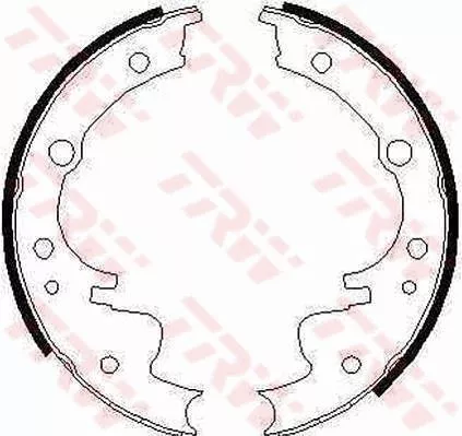 Bremsbackensatz TRW GS6220)
