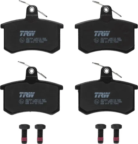 Brake Pad Set, disc brake TRW GDB814)
