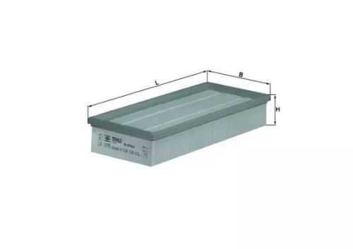 Luftfilter KNECHT LX 1079)