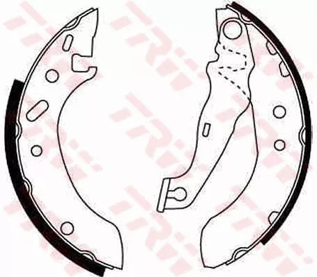 Brake Shoe Set TRW GS8611)