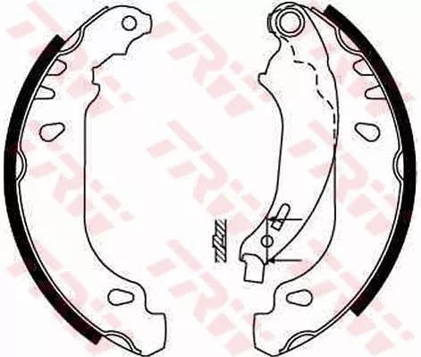 Bremsbackensatz TRW GS8642)