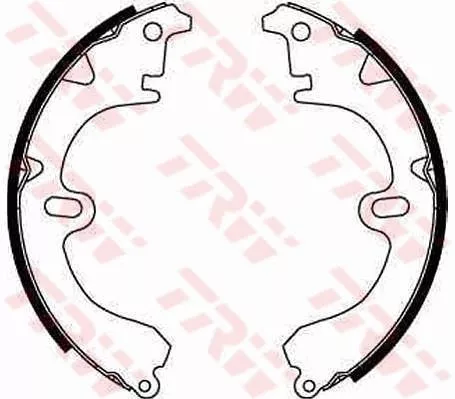 Bremsbackensatz TRW GS8181)