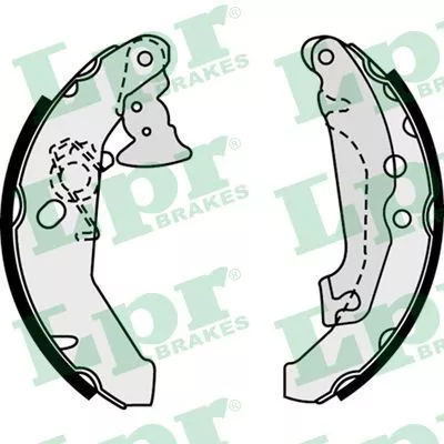 Bremsbackensatz LPR 07560)