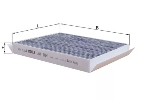 Kabinenluftfilter KNECHT LAK 189)