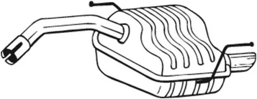 Endschalldämpfer BOSAL 100-171)