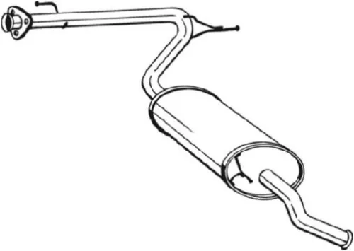 Endschalldämpfer BOSAL 281-093)