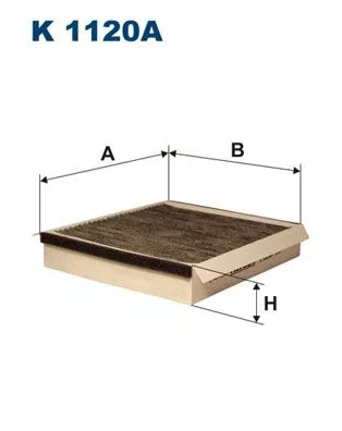 Kabinenluftfilter FILTRON K 1120A)