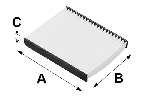 Kabinenluftfilter VALEO 698680)