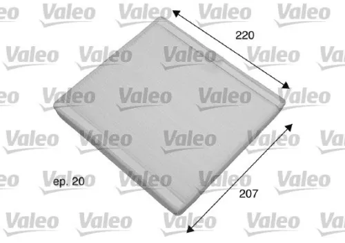 Kabinenluftfilter VALEO 698769)