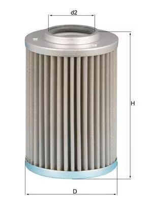 Hydraulikfilter, Automatikgetriebe MAHLE HX 40)