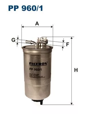 Kraftstofffilter FILTRON PP 960/1)