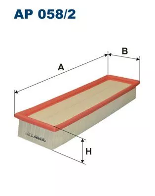 Air Filter FILTRON AP 058/2)
