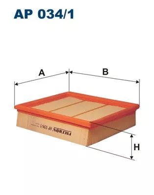 Luftfilter FILTRON AP 034/1)