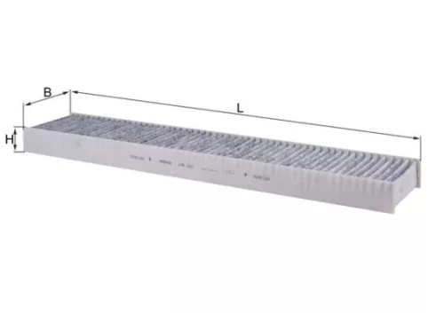 Filter, cabin air KNECHT LAK 242)