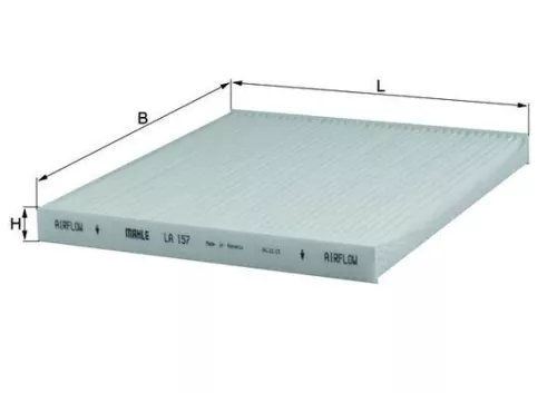 Filter, cabin air KNECHT LA 157)