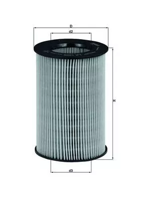 Luftfilter KNECHT LX 1805)