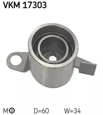 Tensioner Pulley, timing belt SKF VKM 17303)