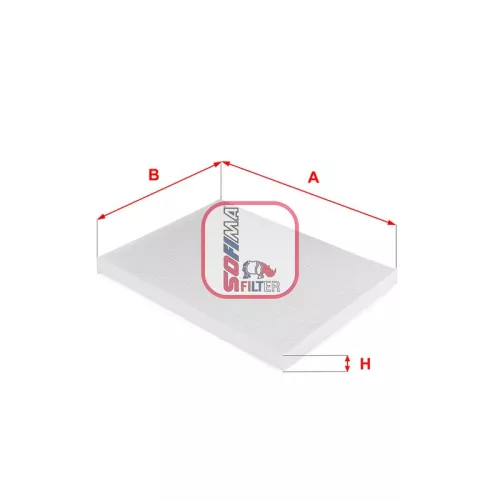 Kabinenluftfilter SOFIMA S 3124 C)