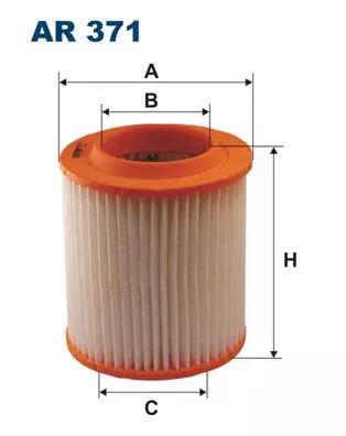 Luftfilter FILTRON AR 371)