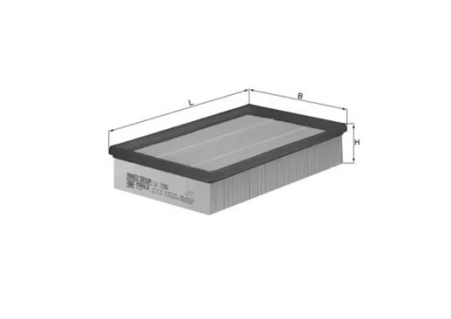 Air Filter KNECHT LX 1596)