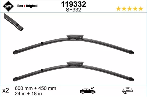 Wiper Blade SWF 119332)