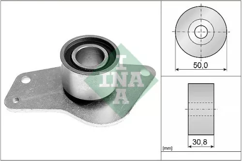 Deflection Pulley/Guide Pulley, timing belt Schaeffler INA 532 0238 10)