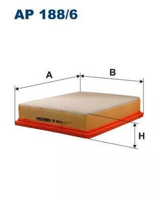 Luftfilter FILTRON AP 188/6)