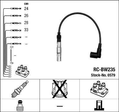 Zündkabelsatz NGK 0579)