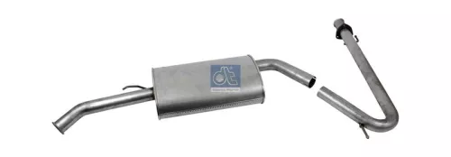 Mittel-/Endschalldämpfer DT Spare Parts 12.27158)