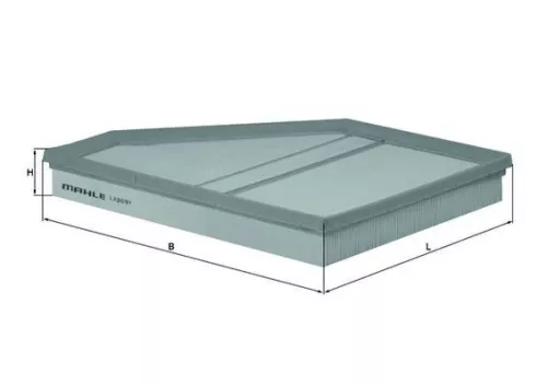 Luftfilter KNECHT LX 2097)
