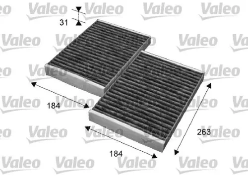 Kabinenluftfilter VALEO 715643)