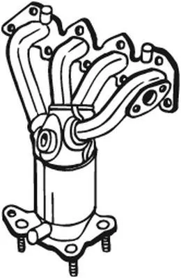 Katalysator BOSAL 099-805)