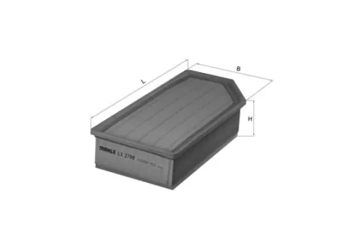 Luftfilter KNECHT LX 2788)