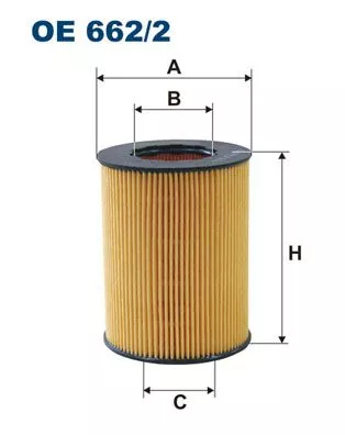 Oil Filter FILTRON OE 662/2)