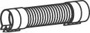 Wellrohr, Abgasanlage DINEX 54238)