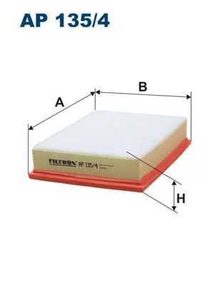 Air Filter FILTRON AP 135/4)