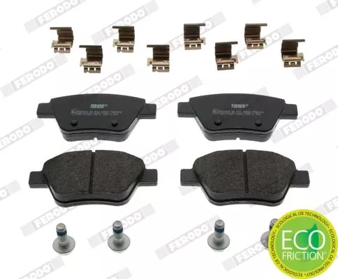 Brake Pad Set, disc brake FERODO FDB4316)