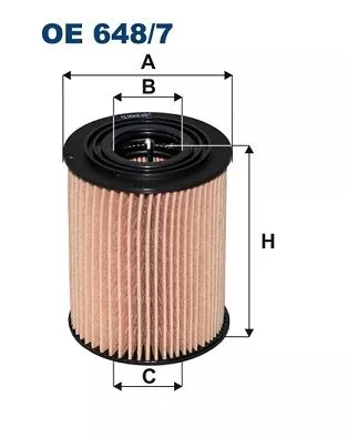 Ölfilter FILTRON OE 648/7)