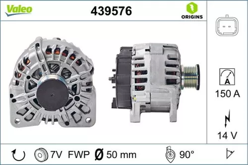 Alternator VALEO 439576)