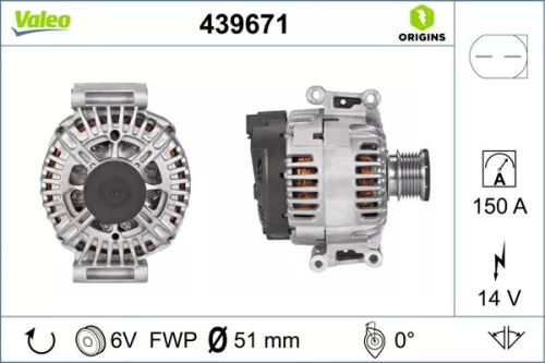 Generator VALEO 439671)