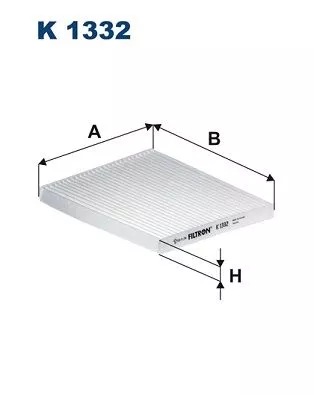 Filter, cabin air FILTRON K 1332)