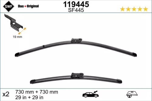 Wiper Blade SWF 119445)