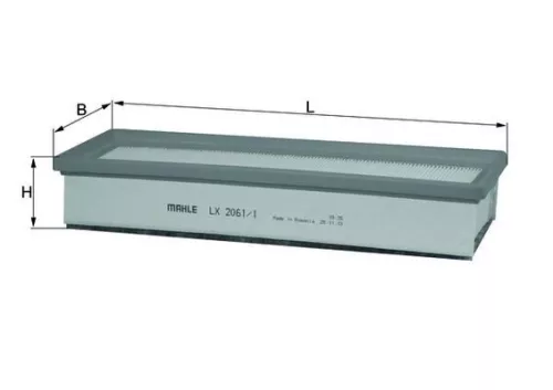 Luftfilter KNECHT LX 2061/1)