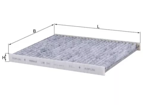 Filter, cabin air KNECHT LAK 241)